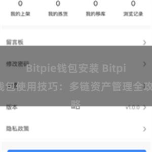 Bitpie钱包安装 Bitpie钱包使用技巧：多链资产管理全攻略