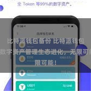 比特派钱包备份 比特派钱包：数字资产管理生态进化，无限可能！