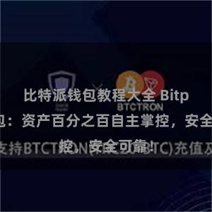 比特派钱包教程大全 Bitpie钱包：资产百分之百自主掌控，安全可靠！
