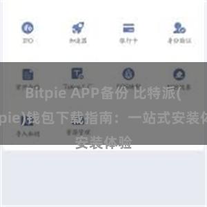 Bitpie APP备份 比特派(Bitpie)钱包下载指南：一站式安装体验