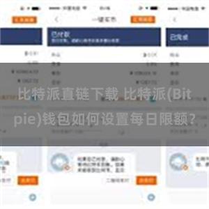 比特派直链下载 比特派(Bitpie)钱包如何设置每日限额？