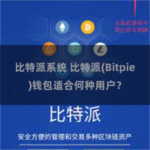 比特派系统 比特派(Bitpie)钱包适合何种用户？