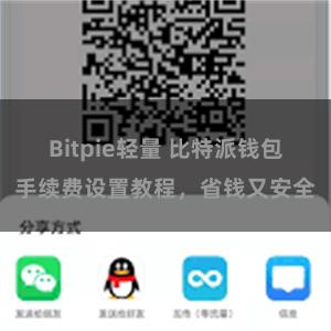 Bitpie轻量 比特派钱包手续费设置教程，省钱又安全