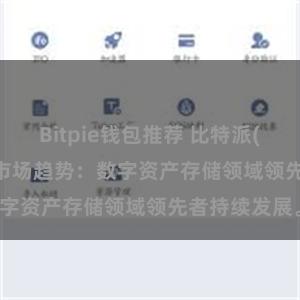 Bitpie钱包推荐 比特派(Bitpie)钱包市场趋势：数字资产存储领域领先者持续发展。